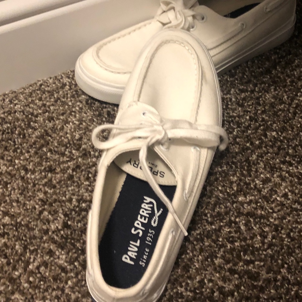 Paul Sperry men’s 8.5 , worn once in wedding